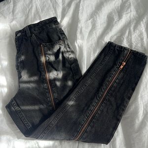 Top Shop Zipper Jeans